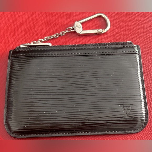 Rare LOUIS VUITTON Epi Coin Keycase purse EUC - Picture 1 of 9